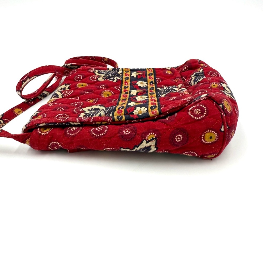 Vera Bradley Retired Red Coin Mini Hipster Crossbody Bag (BVB0001) - Picture 3 of 10